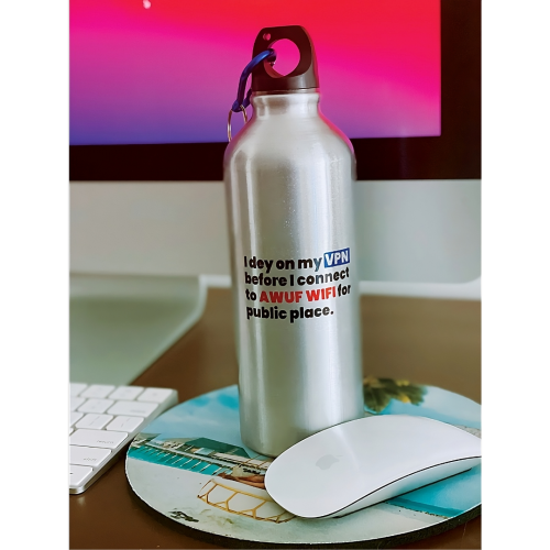 Branded Aluminum bottle...